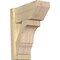 Ekena Millwork Balboa Slat Rough Sawn Outlooker, Douglas Fir, 8"W x 16"D x 20"H OUT08X16X20BOA06RDF - alternate 1